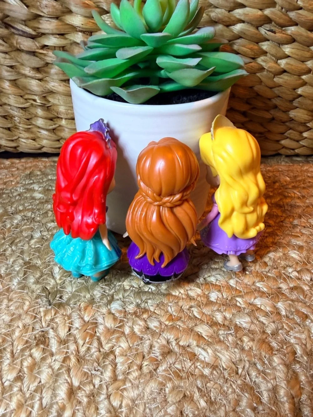 Disney Mini Princess Trio - Ariel, Anna, and Rapunzel